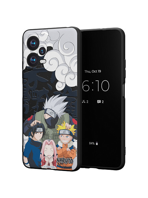 Silicone case for Poco X5 (5G) Naruto: Team 7 Photo